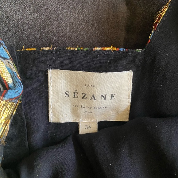 Sezane Multicolor Long Sleeve Dress - Picture 6 of 6